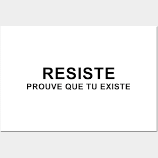 RESISTE Posters and Art